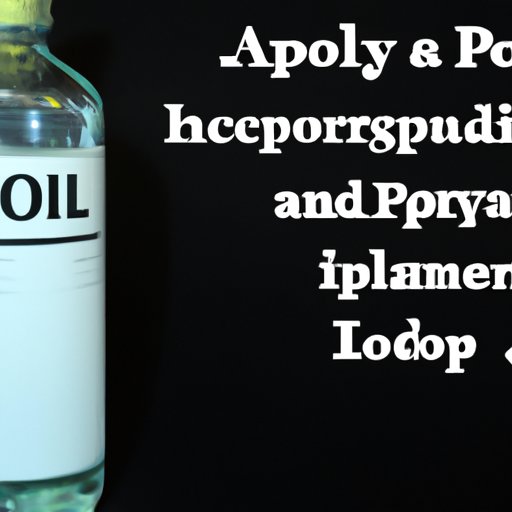 The Legal and Social Implications of Drinking Isopropyl Alcohol