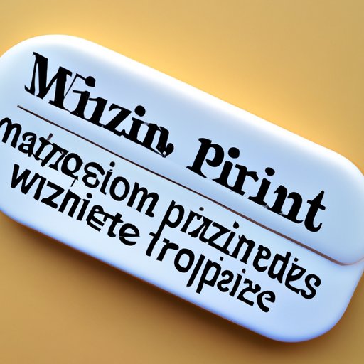 The Pros and Cons of Mirtazapine: Weighing the Potential Benefits against the Risk of Weight Gain