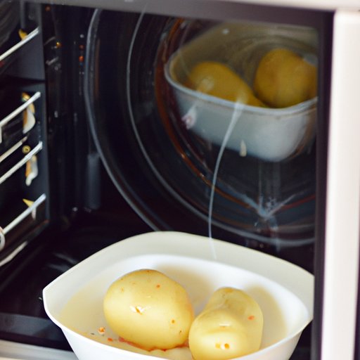 Saving Energy and Time: Cook Baked Potatoes in the Microwave With No Preheating