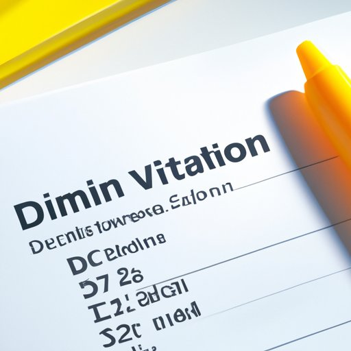 The Importance of Monitoring Vitamin D3 Levels