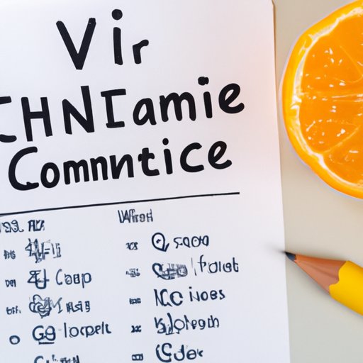 Maximizing the Benefits of Vitamin C: Understanding Safe Consumption Levels