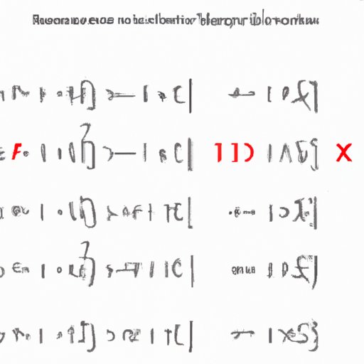 IX. Examples and Exercises of Relative Frequency Calculations