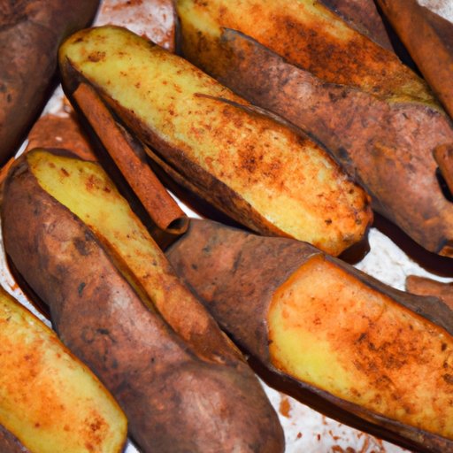 VI. Baked Sweet Potatoes with Cinnamon and Sugar