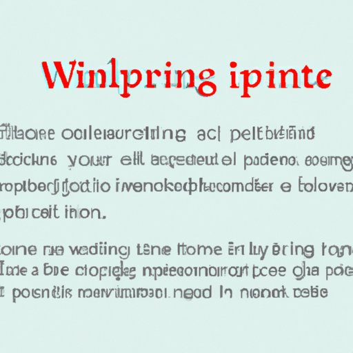 5 Simple Tips for Creating Beautiful Hanging Indentation in Your Word Document