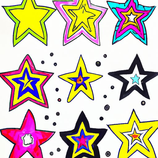 Different Methods to Draw Stars on Various Surfaces