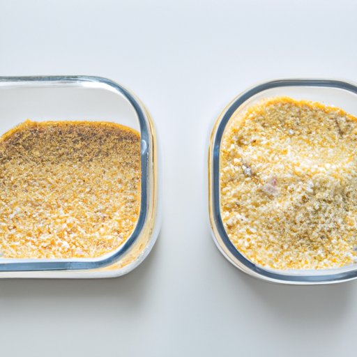 Storing and Freezing Panko Bread Crumbs